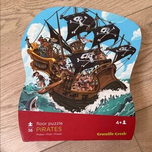 Crocodile Creek Pirates Floor Puzzle